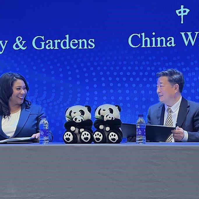 San Francisco mayor announces the city will receive pandas from China